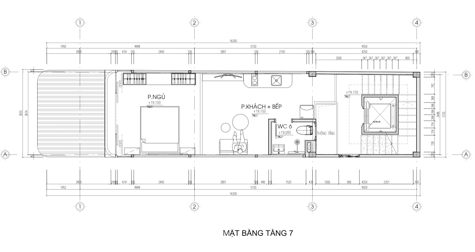 bản vẽ nhà phố 7 tầng 57m2 14