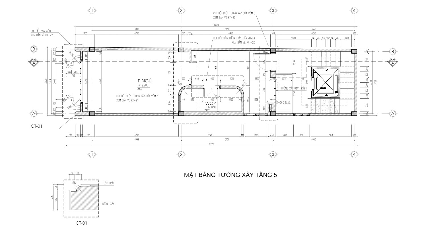 bản vẽ nhà phố 7 tầng 57m2 5