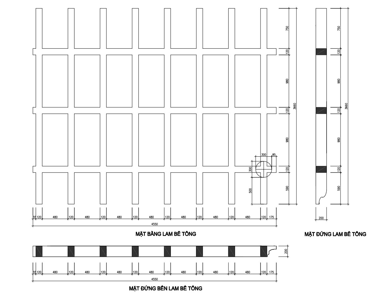 bản vẽ biệt thự tân cổ điển 2 tầng 10x20m 29