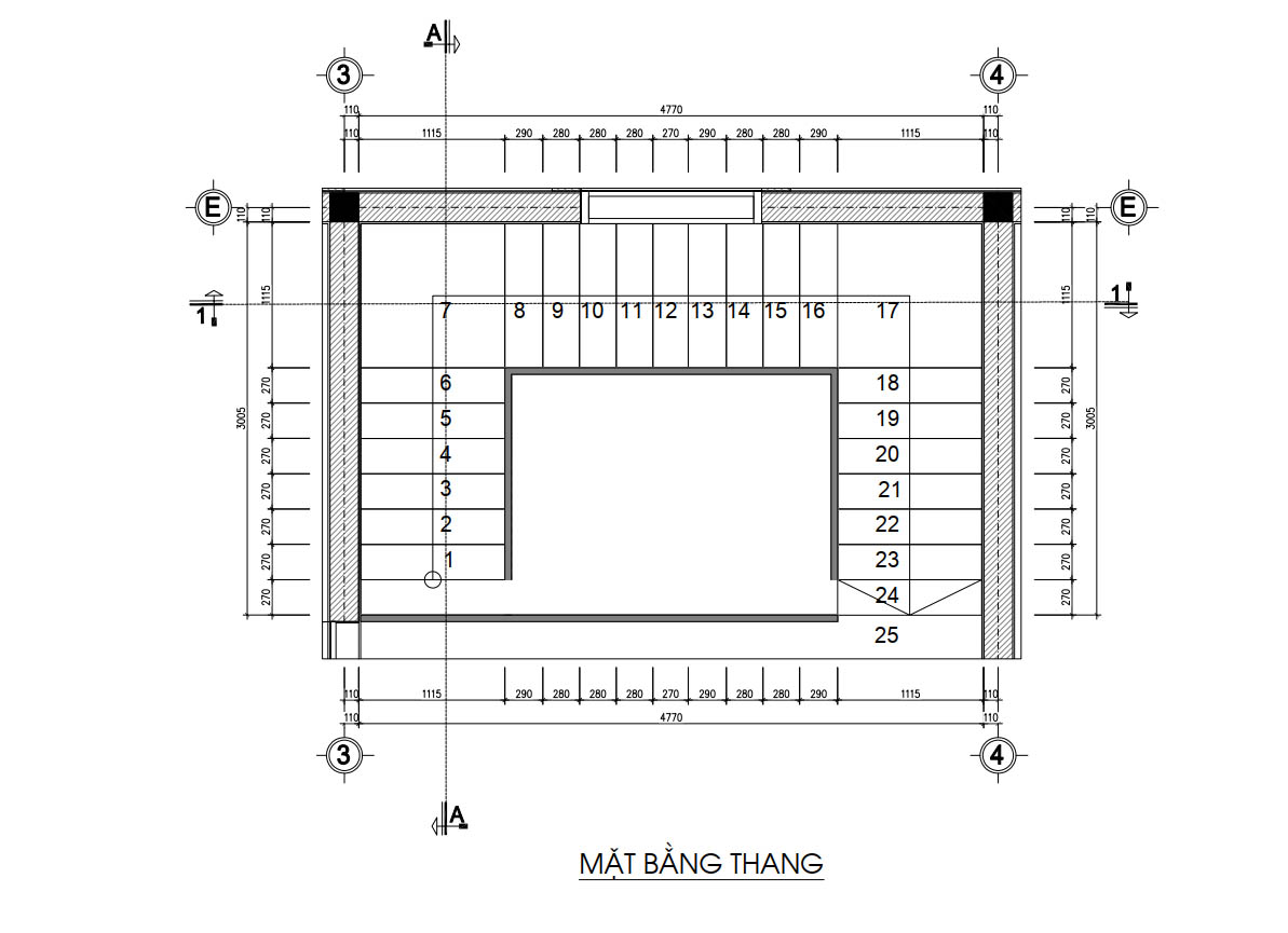 bản vẽ biệt thự tân cổ điển 2 tầng 10x20m 30