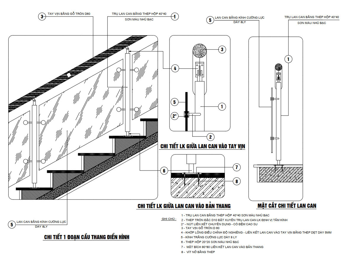 bản vẽ biệt thự tân cổ điển 2 tầng 10x20m 32