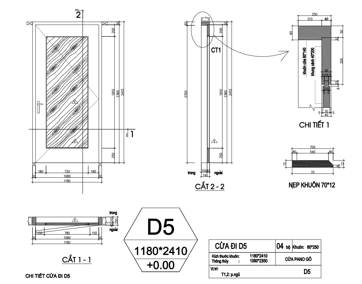 bản vẽ biệt thự tân cổ điển 2 tầng 10x20m 46