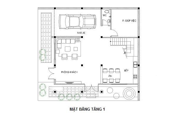 19 thiet ke biet thu 3 tang hien dai