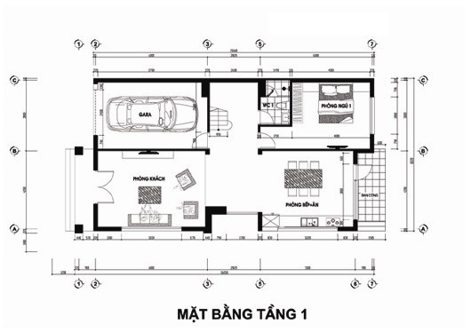 biet thu 3 tang 120m2 3