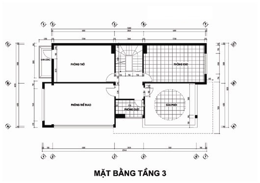 biet thu 3 tang 120m2 5