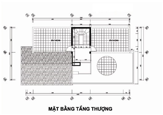 biet thu 3 tang 120m2 6