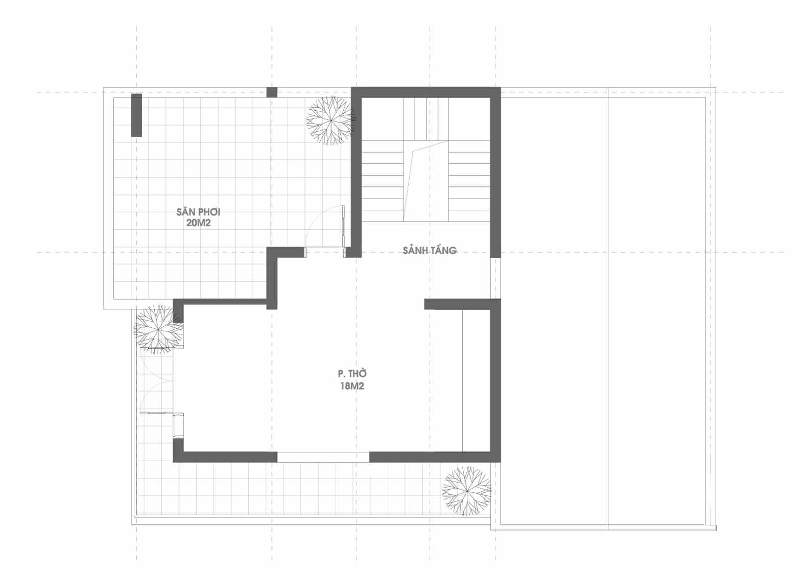 biet thu 3 tang 100m2 4