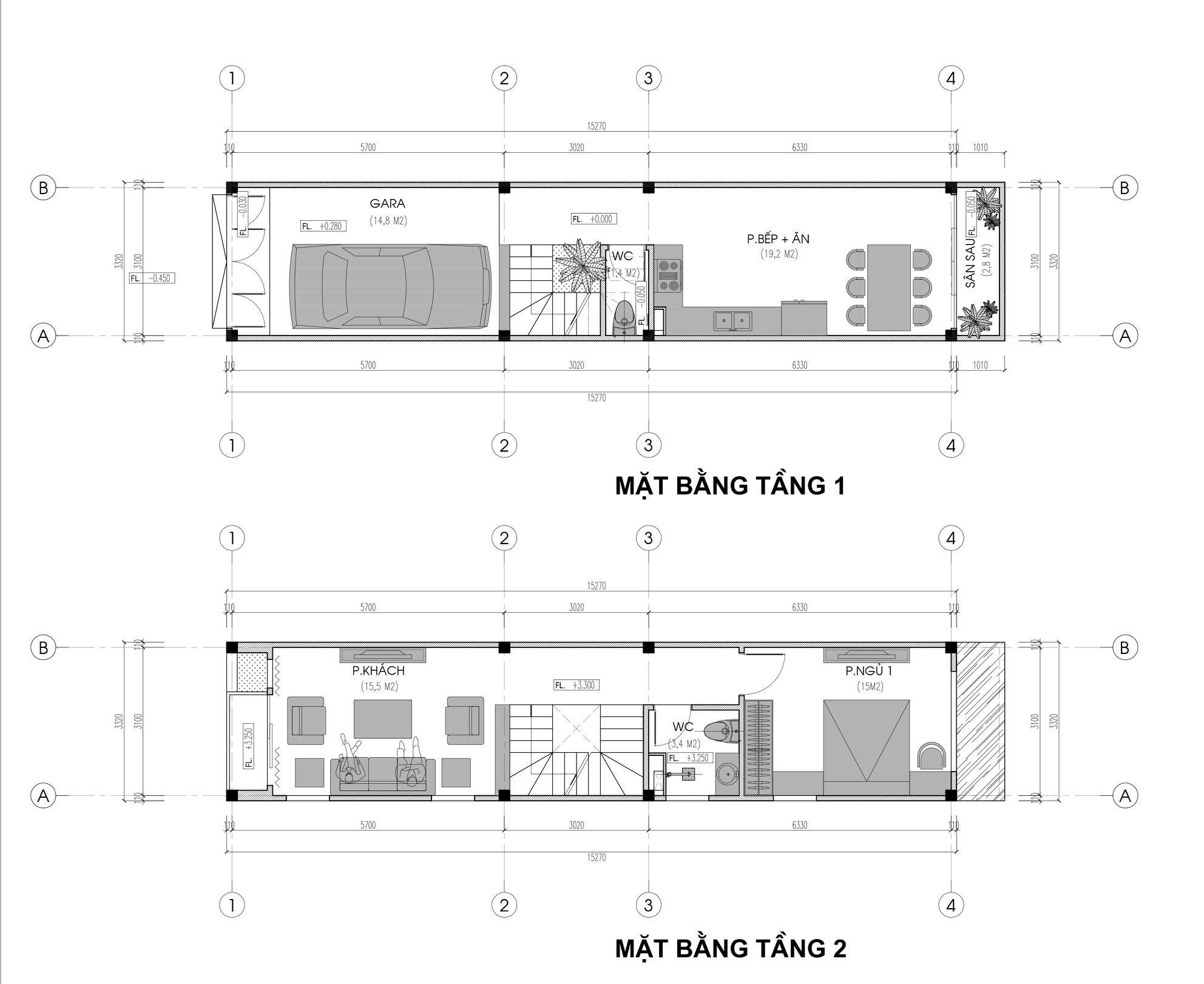 thiet ke nha pho 4 tang 50m21