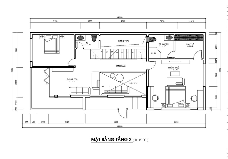 nha pho 3 tang 8x18m2