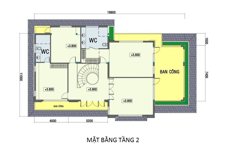 biet thu tan co dien 2 tang 1