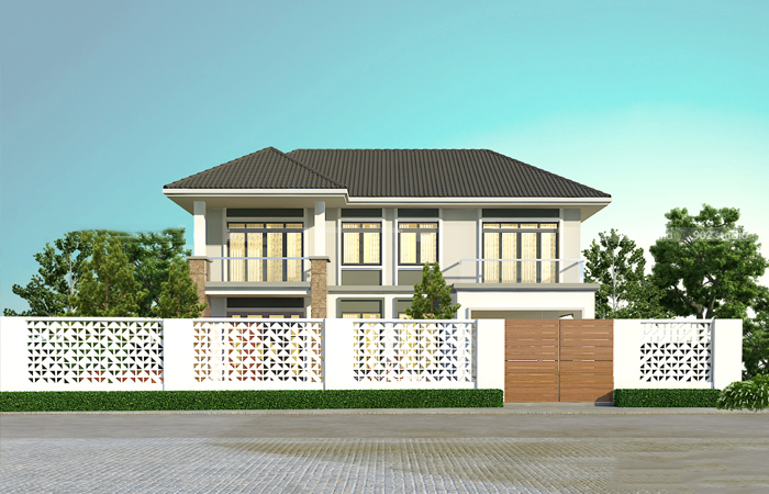 biet thu mai thai 3 tang 120m23