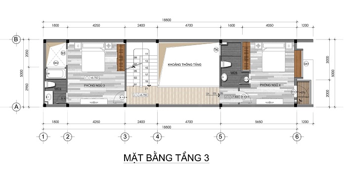 nha pho 4 tang 5x19m 4