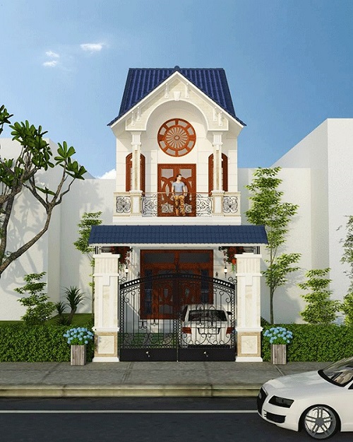 2 tang mau nha pho mat tien 4m 25