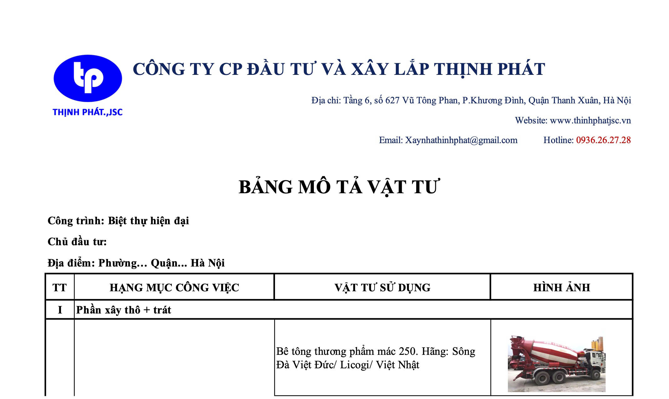 bang mo ta vat tu xay biet thu tron goi1