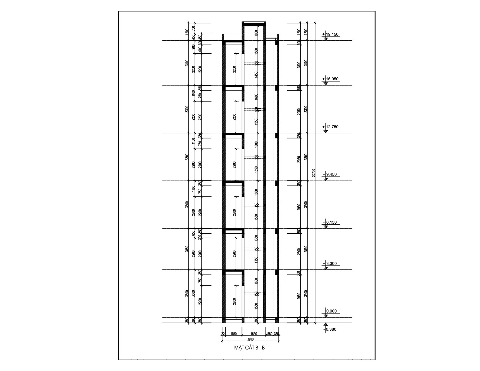 ban ve nha pho 5 tang 1 lung mat tien 4m11