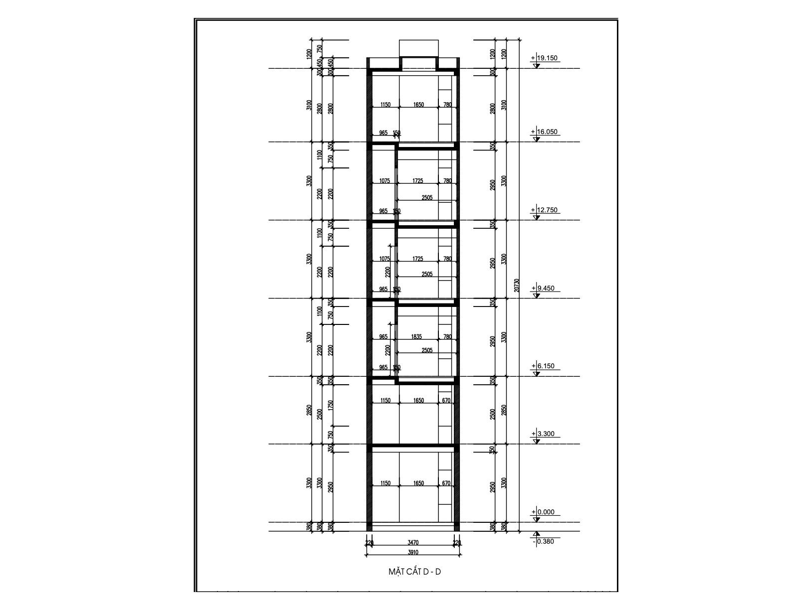 ban ve nha pho 5 tang 1 lung mat tien 4m13