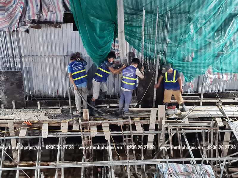 bê tông vách bán hầm 7