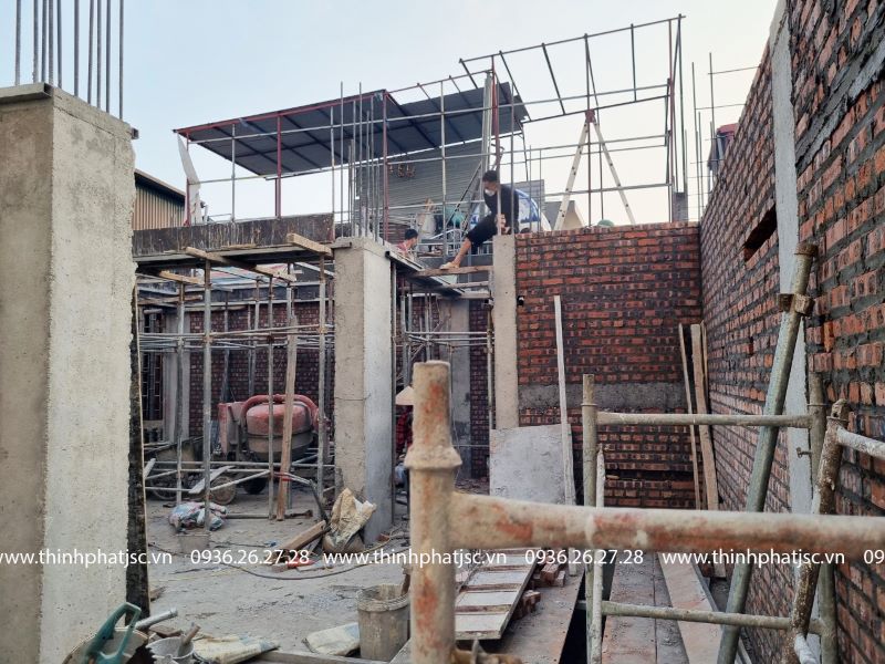 phần thô nhà văn phòng tháng 9 5