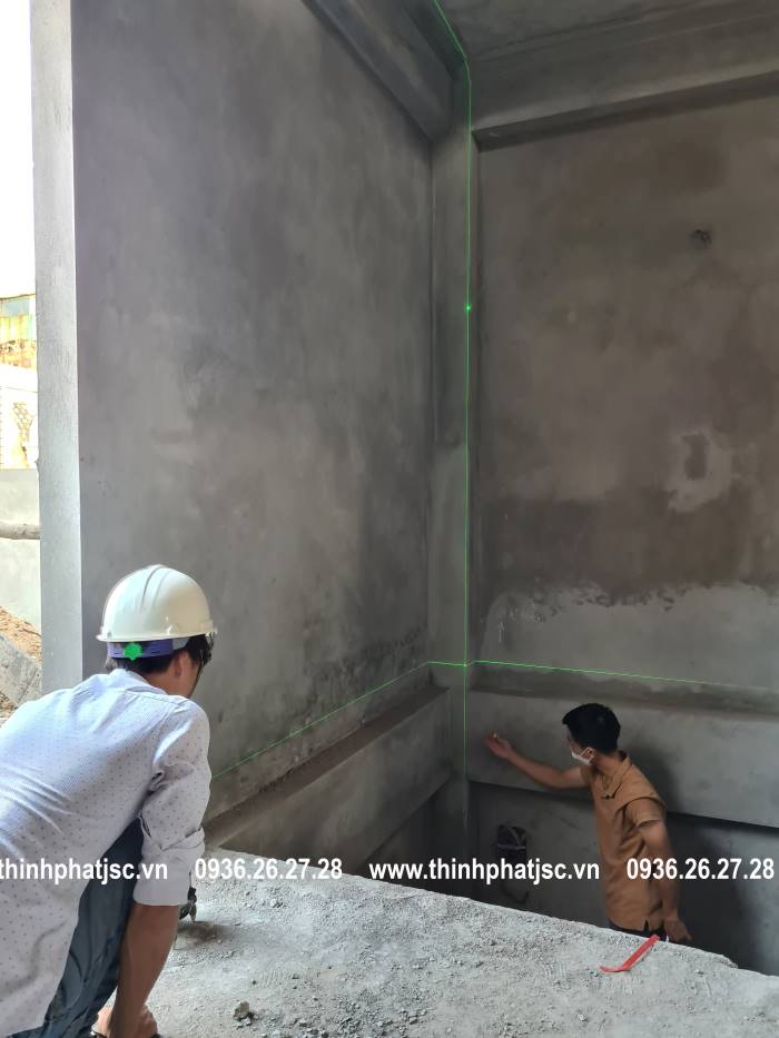 tiến độ thi công tháng 9 nhà anh trị 4