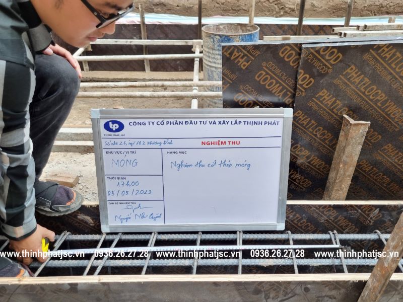 06 05 xây nhà trọn gói quận thanh xuân thép móng nhà dân 13