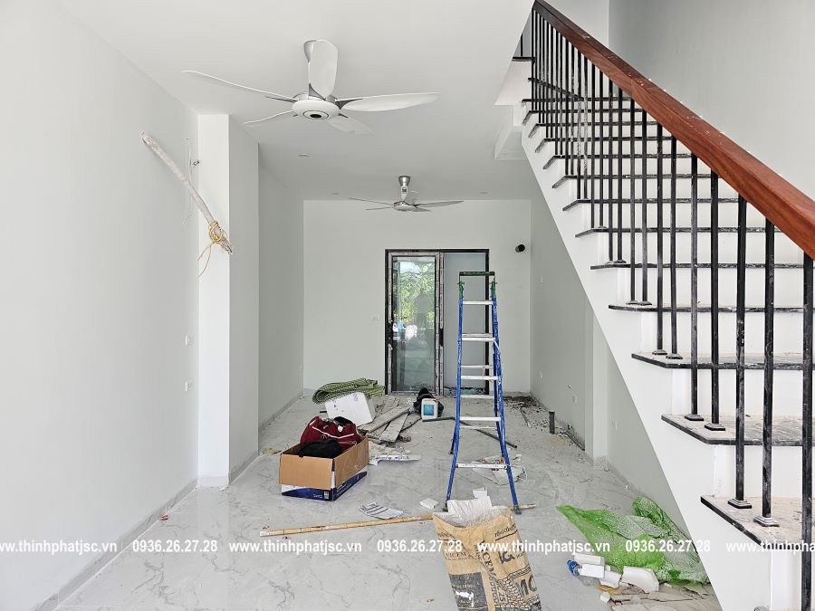 Hình ảnh công tác hoàn thiện nhà phố tại Vân Canh, Hoài Đức 22/09/2023