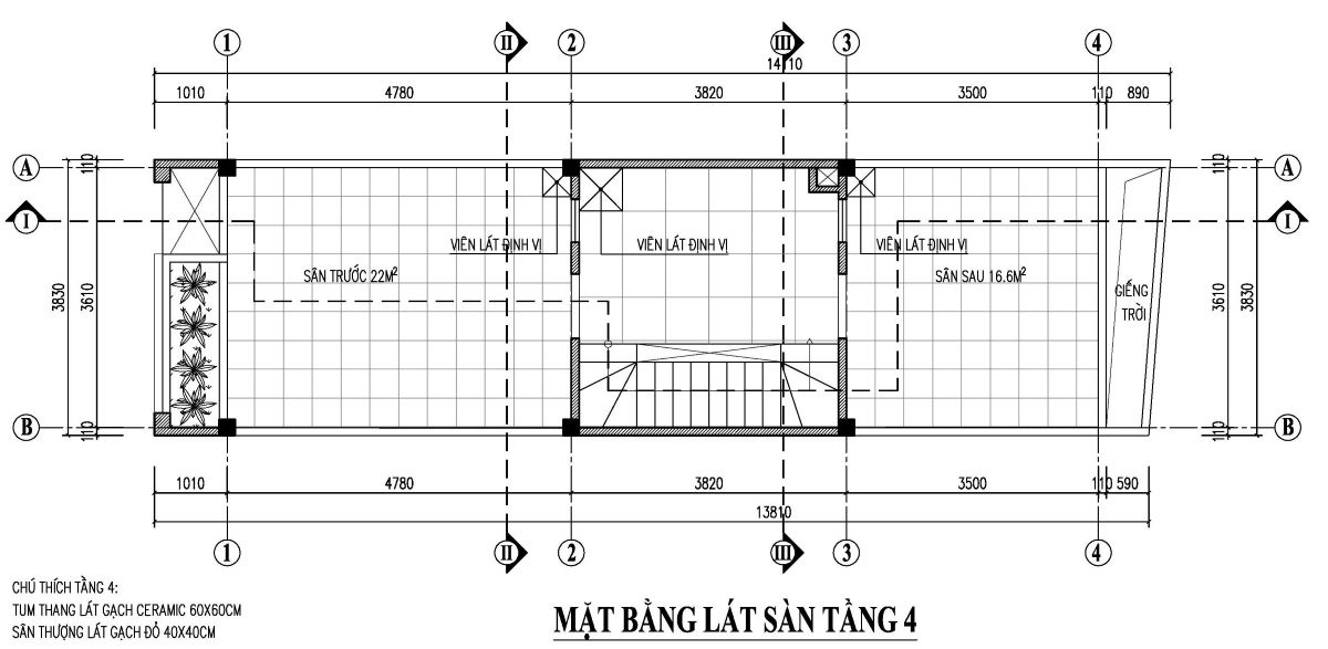 bản vẽ nhà phố 50m2 3 tầng 1 tum 13