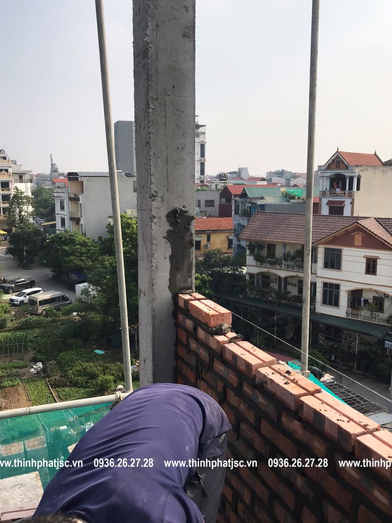 xây nhà trọn gói quận Hoài Đức tiến độ công trình kim chung 26 09 2024 16