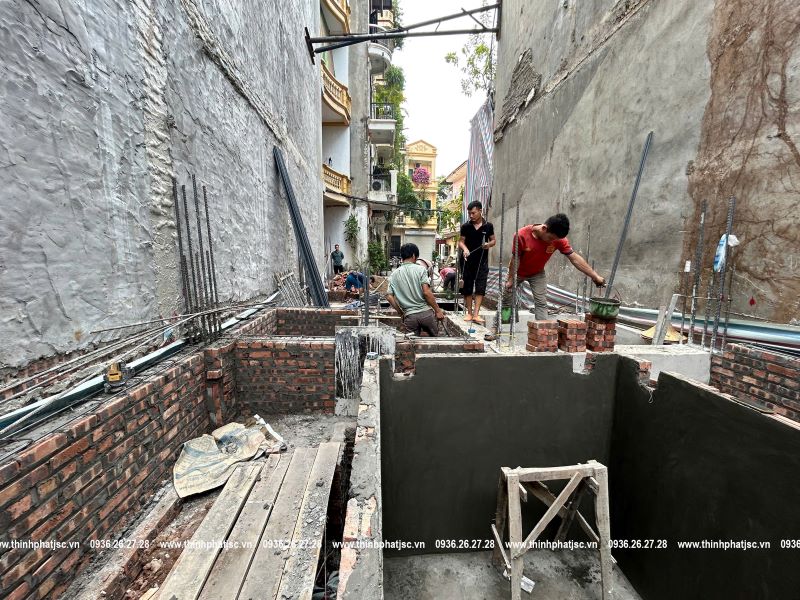 xây nhà trọn gói quận Tây Hồ Anh Dũng An Dương 2