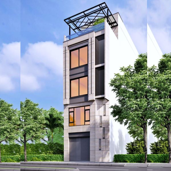 Khởi công xây nhà trọn gói quận Tây Hồ - Nhà anh Dũng