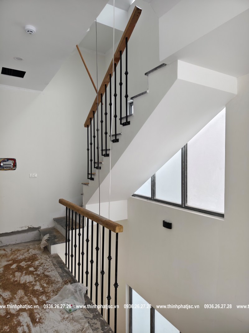 tiến độ hoàn thiện nhà phố Quốc Tử Giám 17 02 2025 16