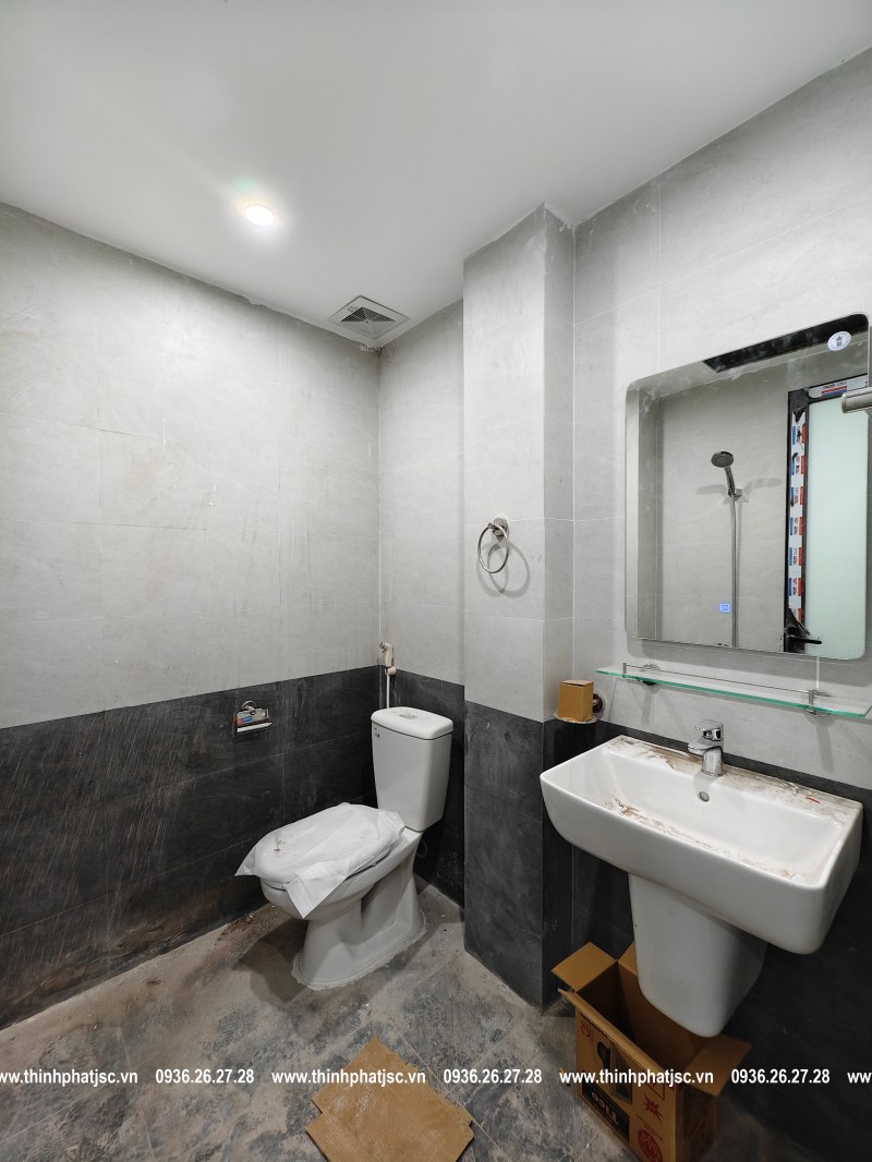 tiến độ hoàn thiện nhà phố Quốc Tử Giám 17 02 2025 17