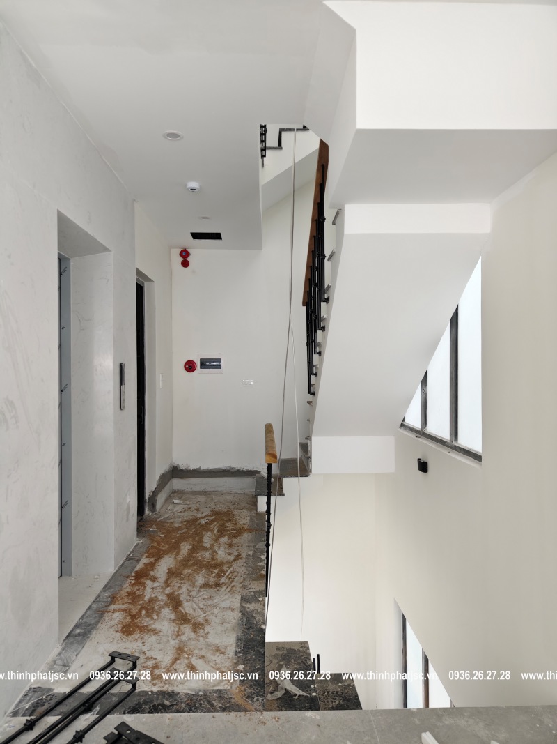 tiến độ hoàn thiện nhà phố Quốc Tử Giám 17 02 2025 7