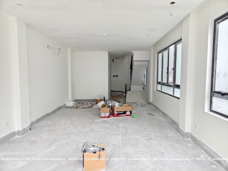tiến độ hoàn thiện nhà phố Quốc Tử Giám 17 02 2025 9