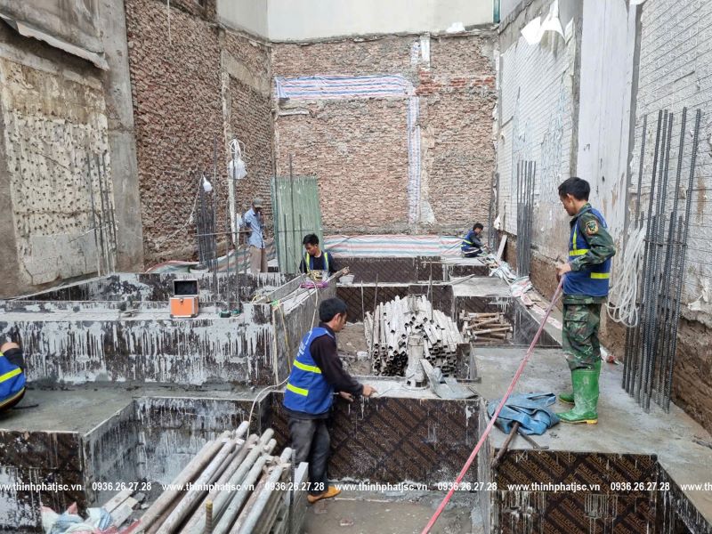 xây nhà trọn gói quận Hoàng Mai ct đền lừ móng 11 2024 17