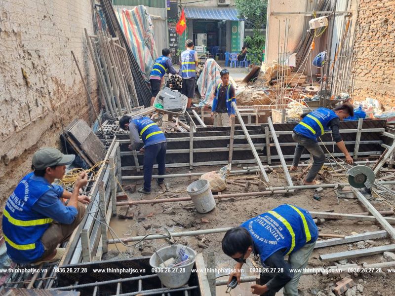 xây nhà trọn gói quận Hoàng Mai ct đền lừ móng 11 2024 3