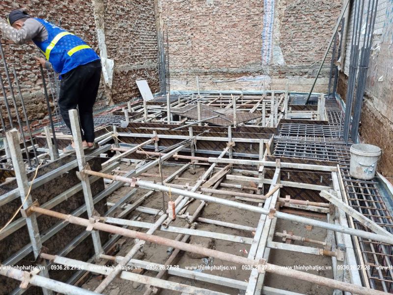 xây nhà trọn gói quận Hoàng Mai ct đền lừ móng 11 2024 4