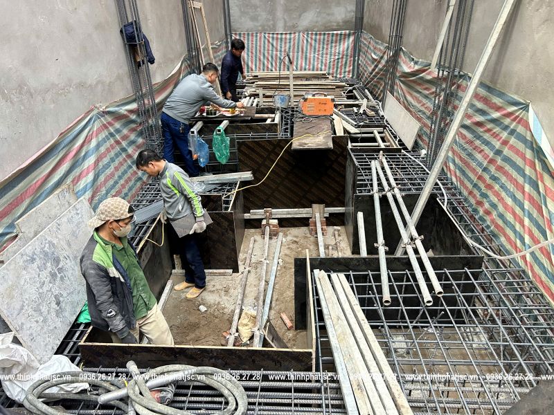 xây nhà trọn gói quận hai bà trưng chú công móng 1
