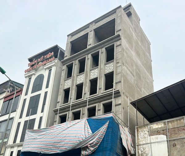 Tiến độ công trình Trường Chinh ngày 07/01/2025
