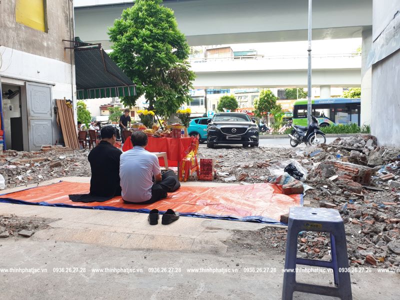 Khởi công xây nhà trọn gói tại Trường Chinh, Đống Đa
