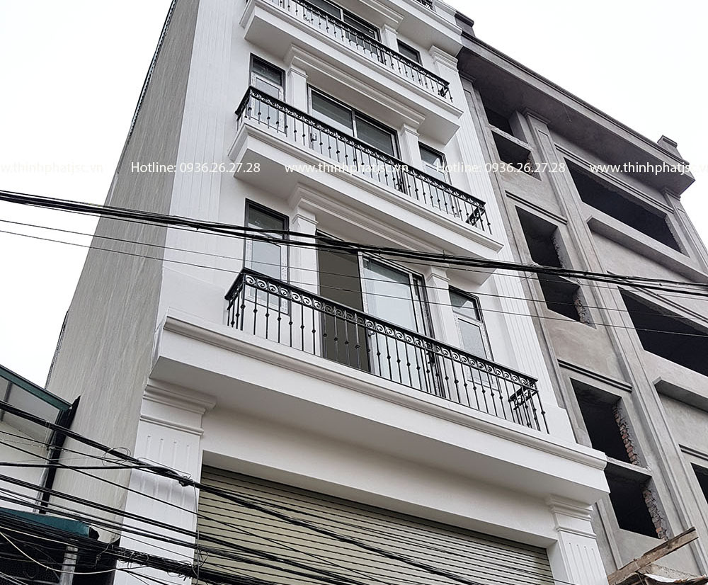 Tiến độ hoàn thiện công trình nhà anh Cường - Phố Trạm, Long Biên