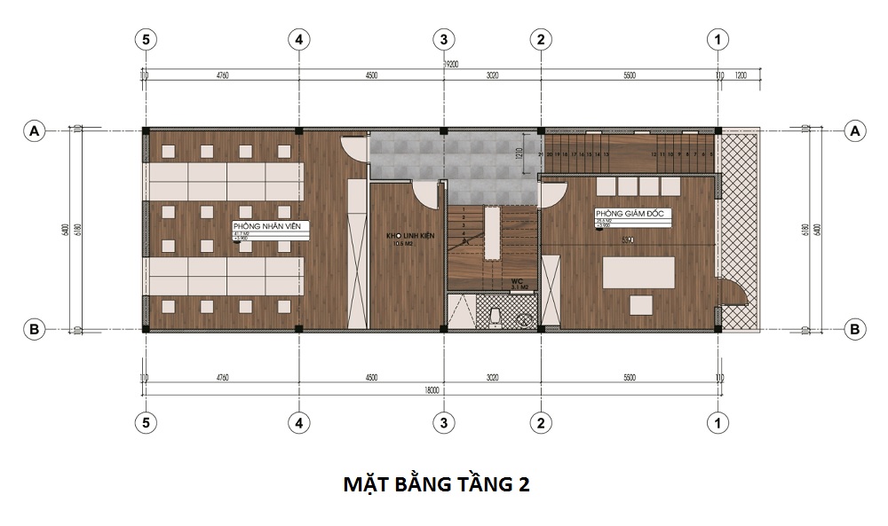 nha pho tan co dien 4 tang 3