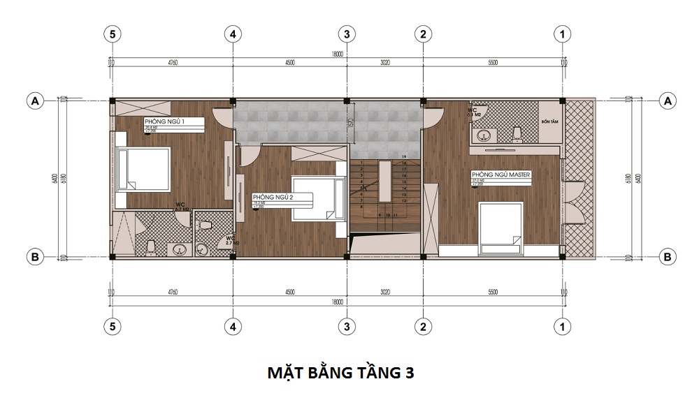 nha pho tan co dien 4 tang 4
