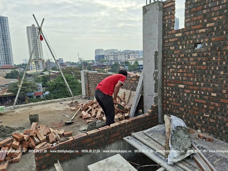 Hình ảnh tiến độ công trình Ngọc Hồi tháng 12/2025
